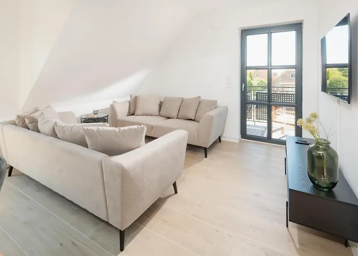 Küsten Suite Ost direkte Wasserlage 2 Balkone 90qm